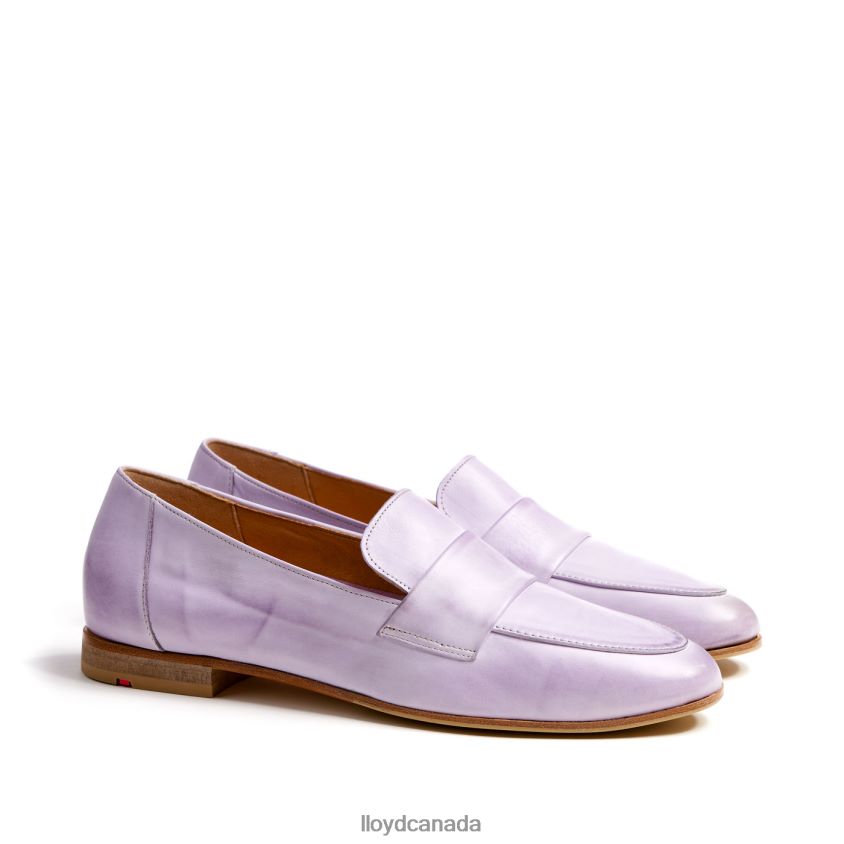 LEATHER SLIPPER LLOYD Women purple R084ZF1128 Shoes