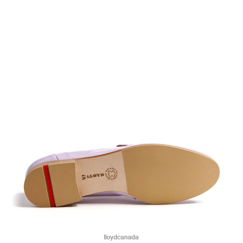 LEATHER SLIPPER LLOYD Women purple R084ZF1128 Shoes