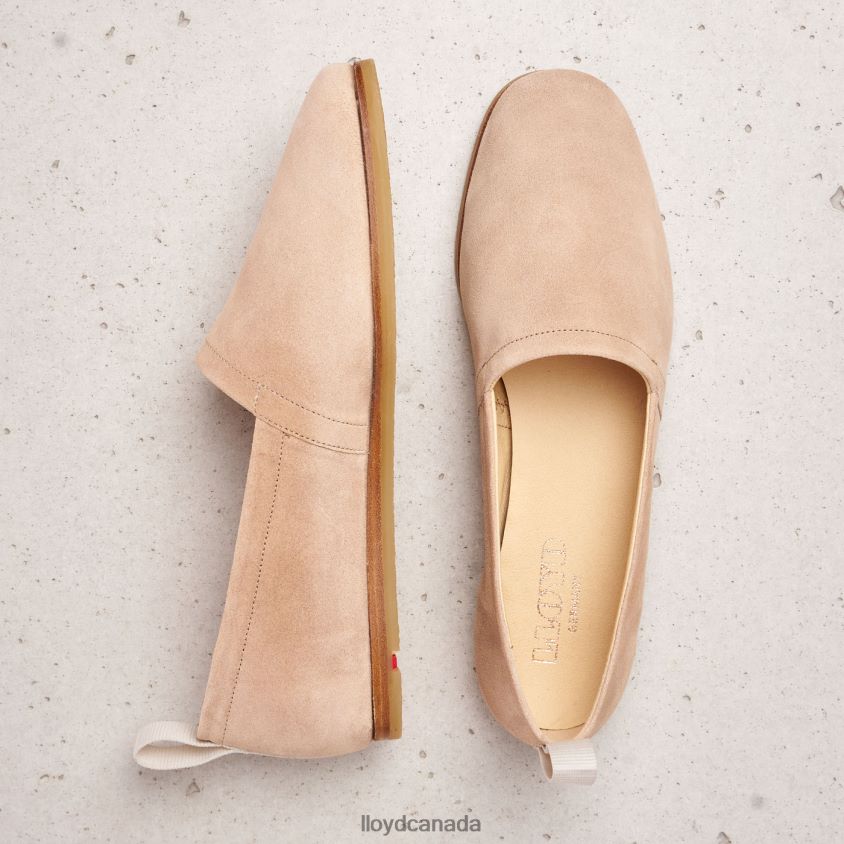 LEATHER SLIP ON SLIPPER LLOYD Women beige R084ZF1129 Shoes