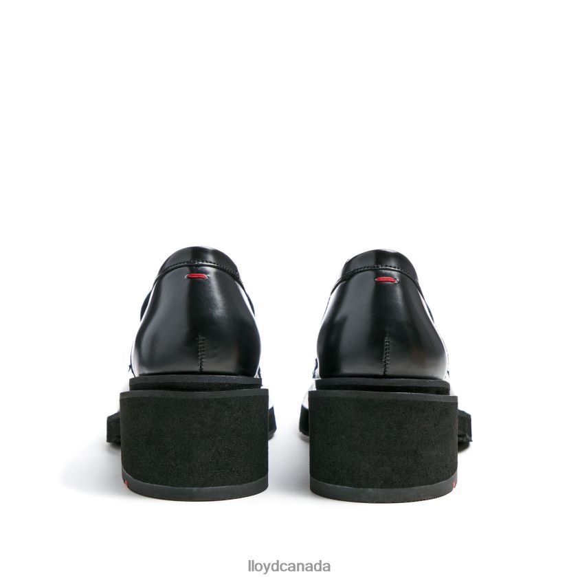 LEATHER SLIP ON SLIPPER LLOYD Women black R084ZF1113 Shoes