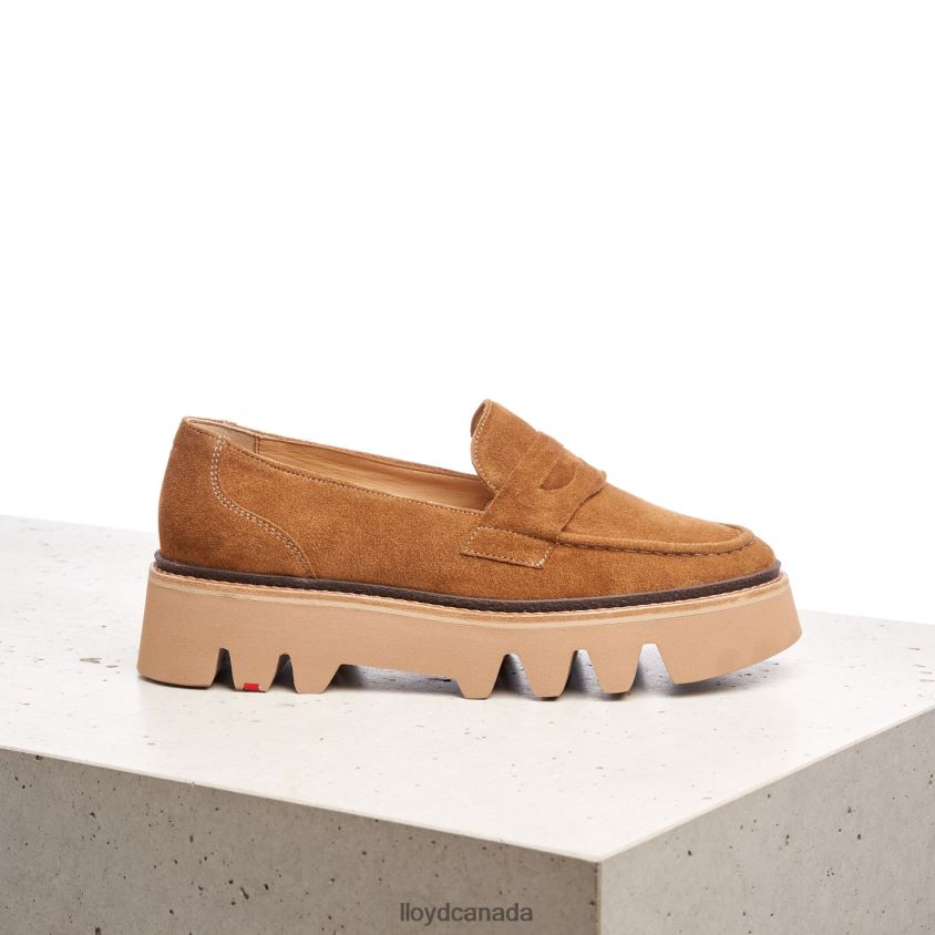 LEATHER SLIP-ON SLIPPER LLOYD Women brown R084ZF1055 Shoes