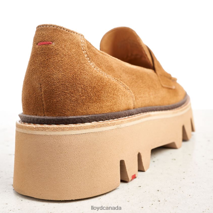 LEATHER SLIP-ON SLIPPER LLOYD Women brown R084ZF1055 Shoes