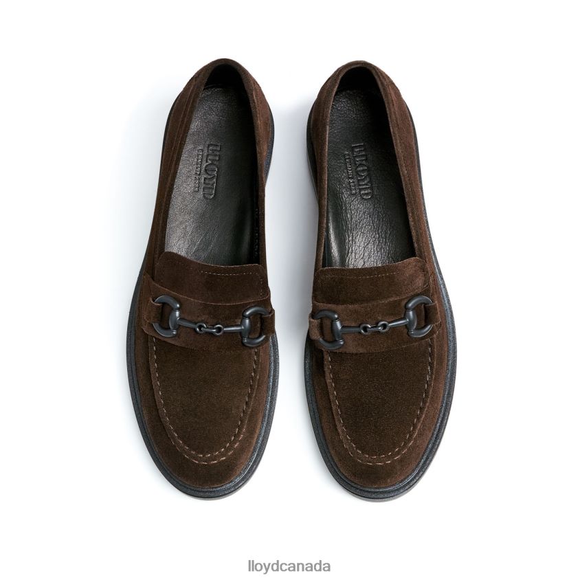 LEATHER SLIP ON SLIPPER LLOYD Women brown R084ZF1110 Shoes