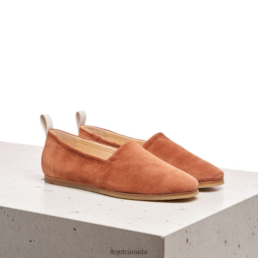 LEATHER SLIP ON SLIPPER LLOYD Women brown R084ZF1123 Shoes