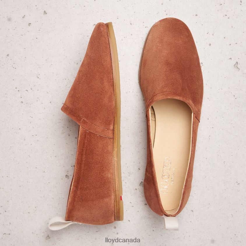 LEATHER SLIP ON SLIPPER LLOYD Women brown R084ZF1123 Shoes
