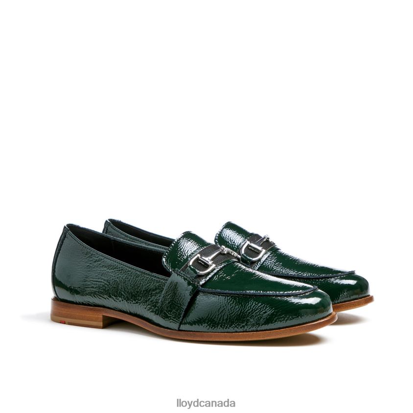 LEATHER SLIP ON SLIPPER LLOYD Women green R084ZF1112 Shoes
