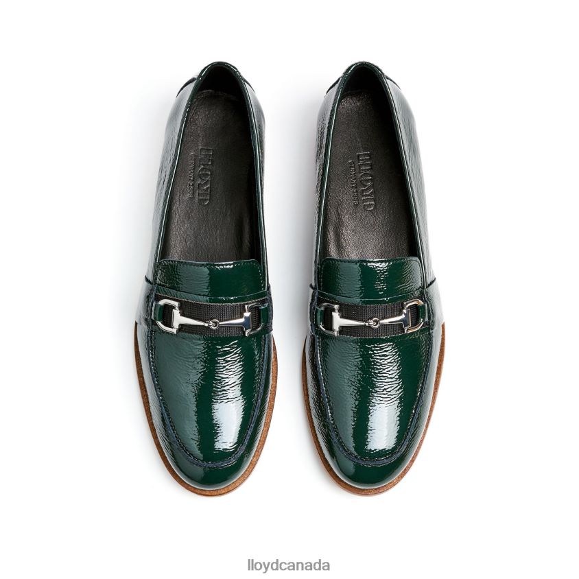 LEATHER SLIP ON SLIPPER LLOYD Women green R084ZF1112 Shoes