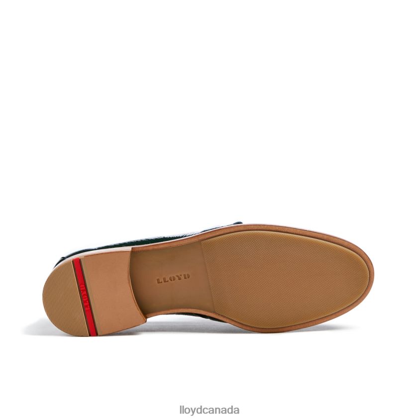 LEATHER SLIP ON SLIPPER LLOYD Women green R084ZF1112 Shoes