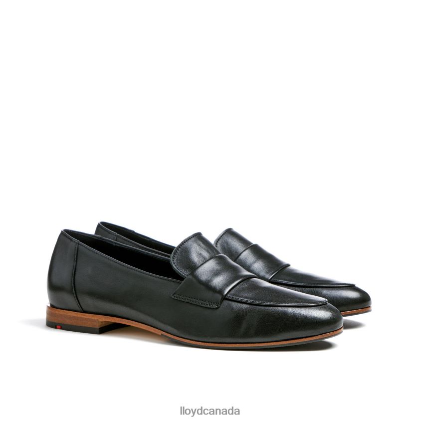 ROUGH LEATHER SLIP-ON SLIPPER LLOYD Women black R084ZF1005 Shoes