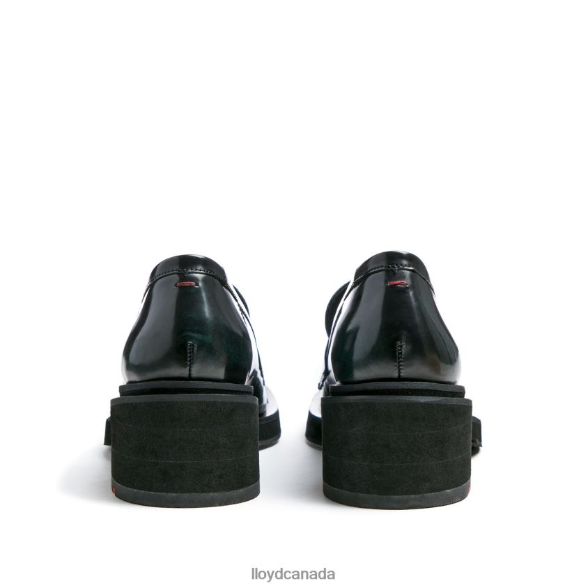 SLIP ON LEATHER SLIPPER LLOYD Women green R084ZF1114 Shoes