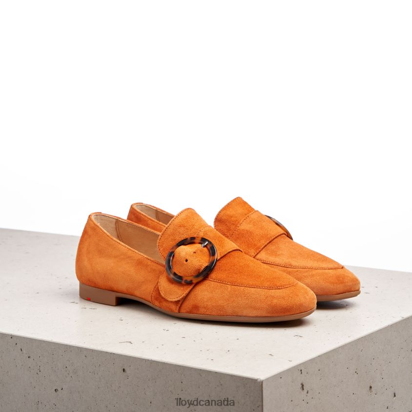 SLIP ON LEATHER SLIPPER LLOYD Women red R084ZF1140 Shoes