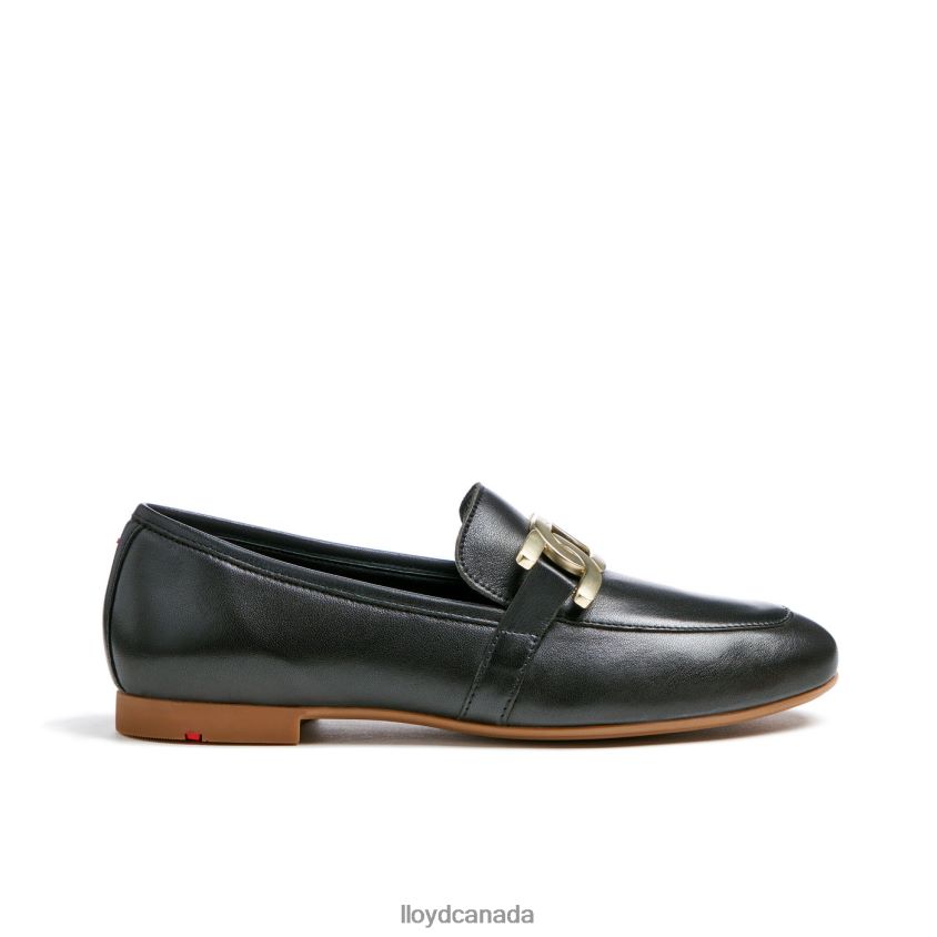 SMOOTH LEATHER SLIPPER LLOYD Women black R084ZF1039 Shoes