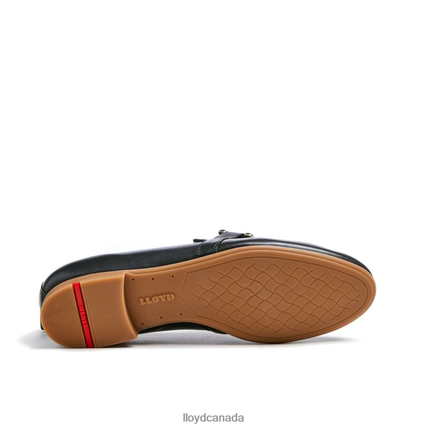 SMOOTH LEATHER SLIPPER LLOYD Women black R084ZF1039 Shoes