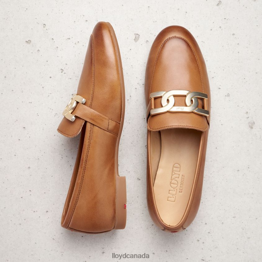 SMOOTH LEATHER SLIPPER LLOYD Women brown R084ZF1040 Shoes