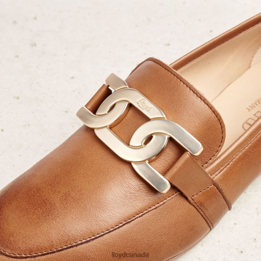 SMOOTH LEATHER SLIPPER LLOYD Women brown R084ZF1040 Shoes