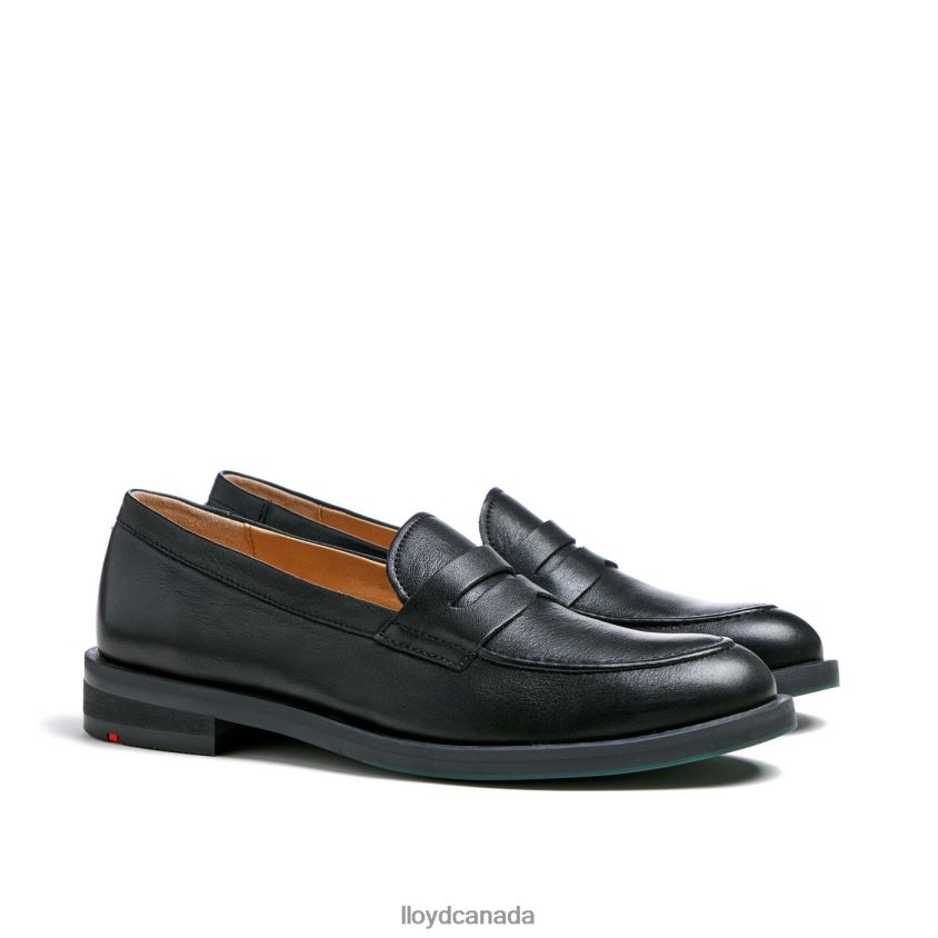 SMOOTH LEATHER SLIP-ON SLIPPER LLOYD Women black R084ZF1025 Shoes