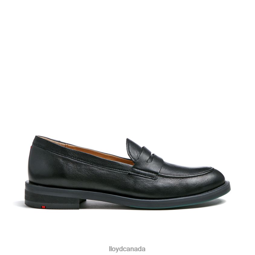 SMOOTH LEATHER SLIP-ON SLIPPER LLOYD Women black R084ZF1025 Shoes