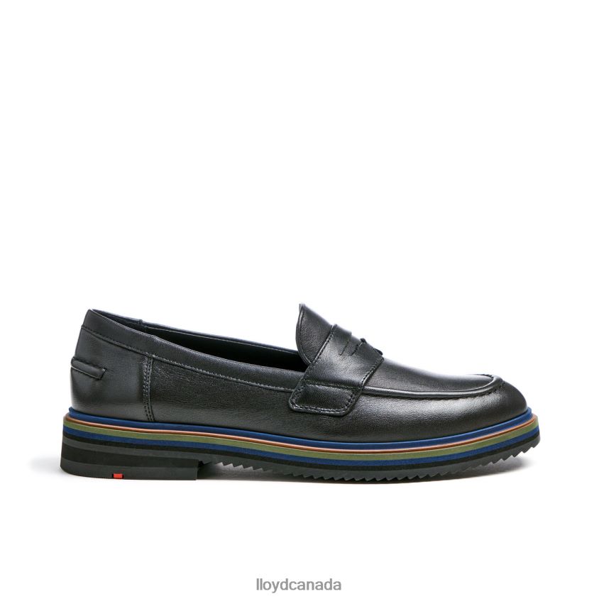 SMOOTH LEATHER SLIP-ON SLIPPER LLOYD Women black R084ZF1046 Shoes