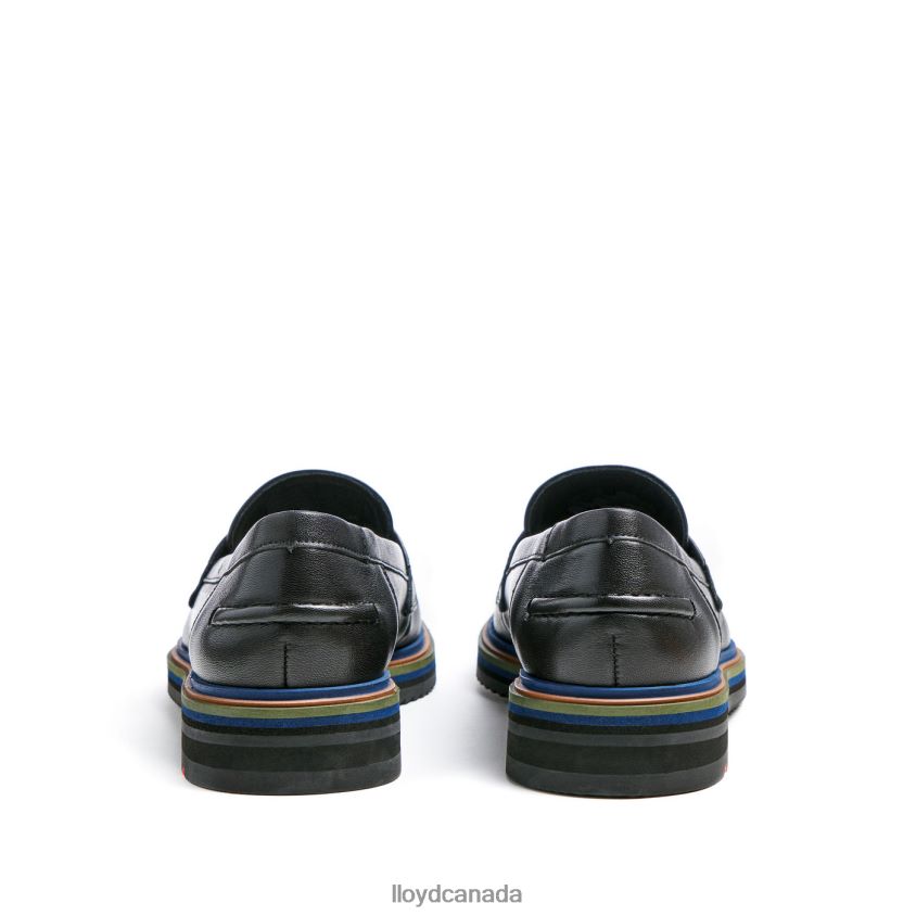 SMOOTH LEATHER SLIP-ON SLIPPER LLOYD Women black R084ZF1046 Shoes
