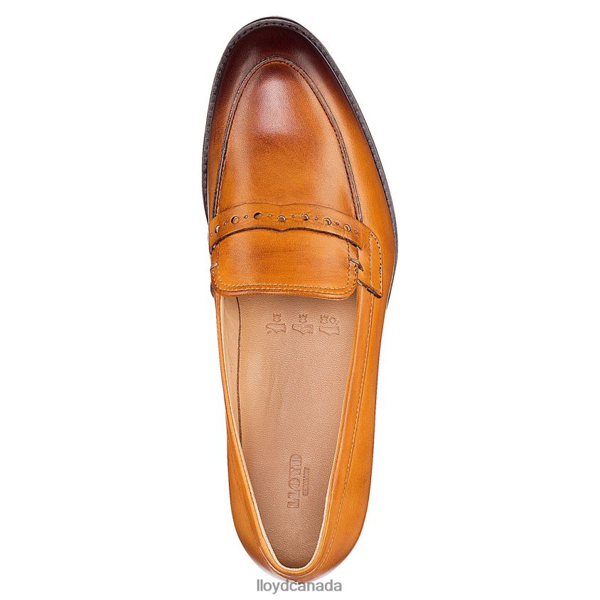 SMOOTH LEATHER SLIP-ON SLIPPER LLOYD Women yellow R084ZF1094 Shoes