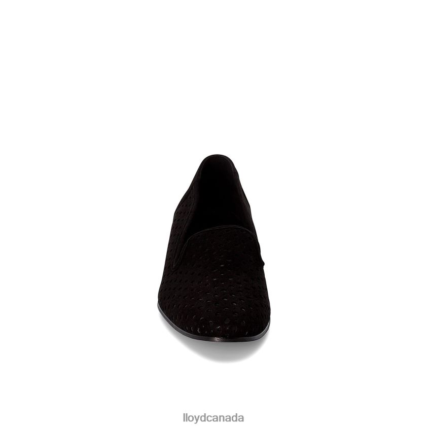 SUEDE SLIPPER LLOYD Women black R084ZF1145 Shoes