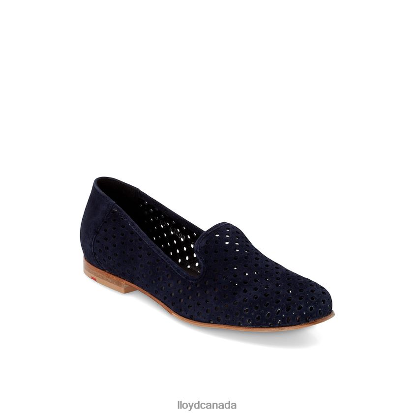 SUEDE SLIPPER LLOYD Women blue R084ZF1150 Shoes