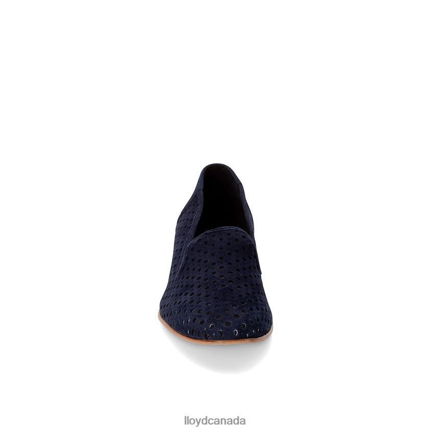 SUEDE SLIPPER LLOYD Women blue R084ZF1150 Shoes