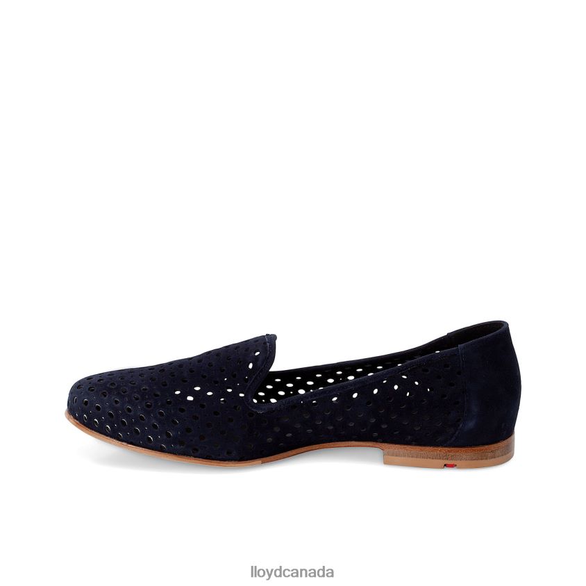 SUEDE SLIPPER LLOYD Women blue R084ZF1150 Shoes