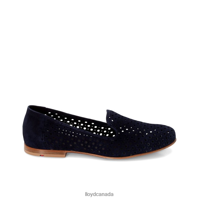 SUEDE SLIPPER LLOYD Women blue R084ZF1150 Shoes