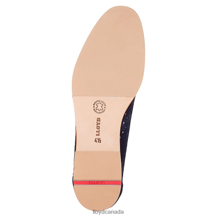 SUEDE SLIPPER LLOYD Women blue R084ZF1150 Shoes