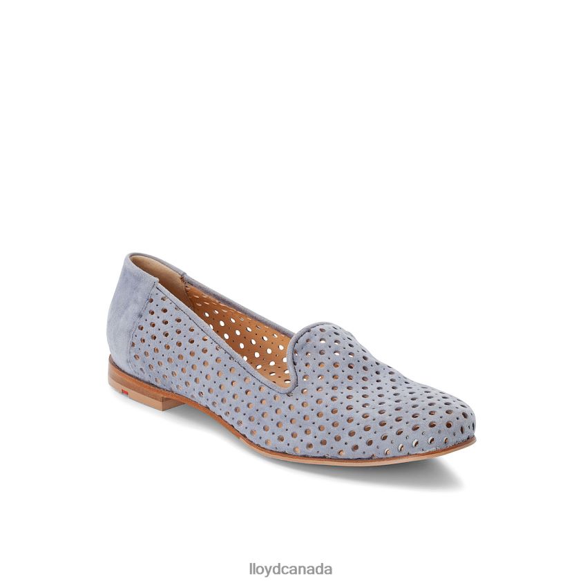 SUEDE SLIPPER LLOYD Women blue R084ZF1151 Shoes