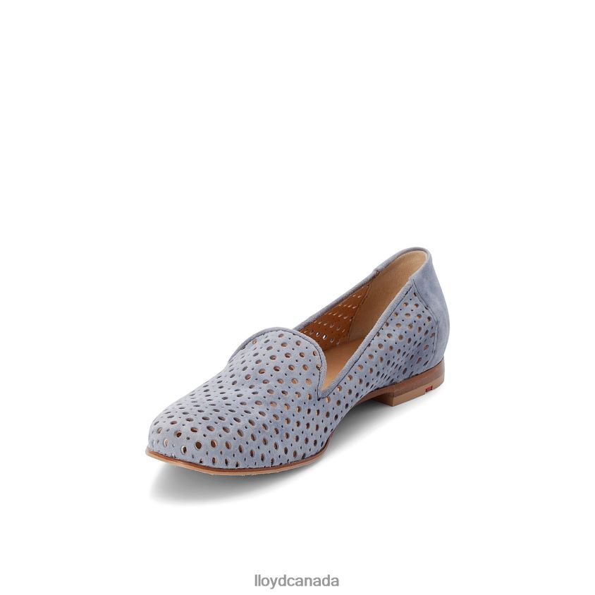 SUEDE SLIPPER LLOYD Women blue R084ZF1151 Shoes