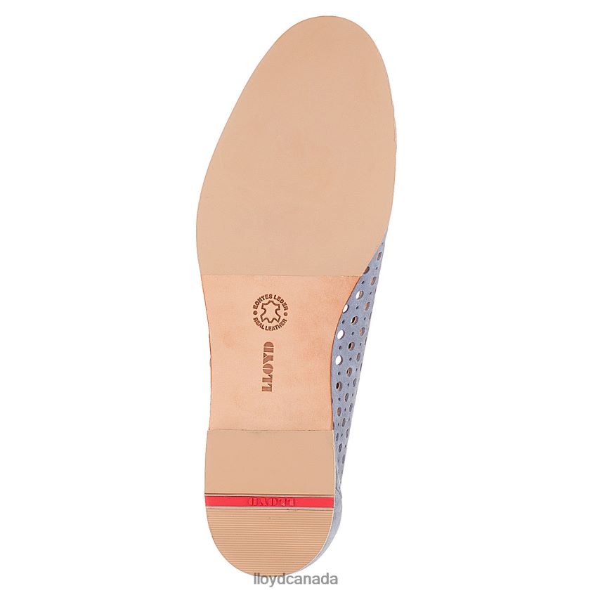 SUEDE SLIPPER LLOYD Women blue R084ZF1151 Shoes