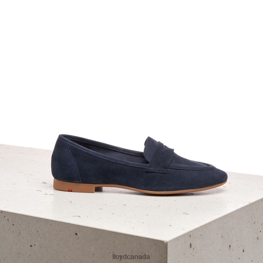 SUEDE SLIPPER LLOYD Women blue R084ZF1152 Shoes