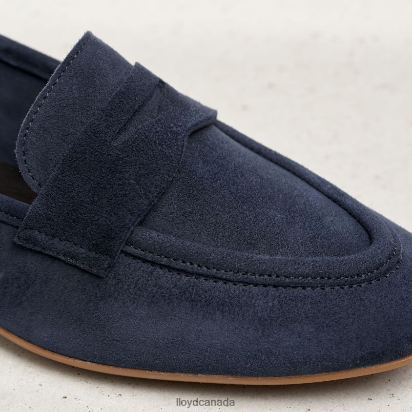 SUEDE SLIPPER LLOYD Women blue R084ZF1152 Shoes