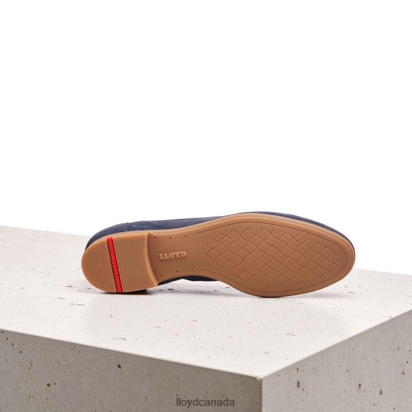 SUEDE SLIPPER LLOYD Women blue R084ZF1152 Shoes