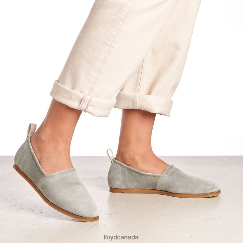 SUEDE SLIPPER LLOYD Women green R084ZF1125 Shoes