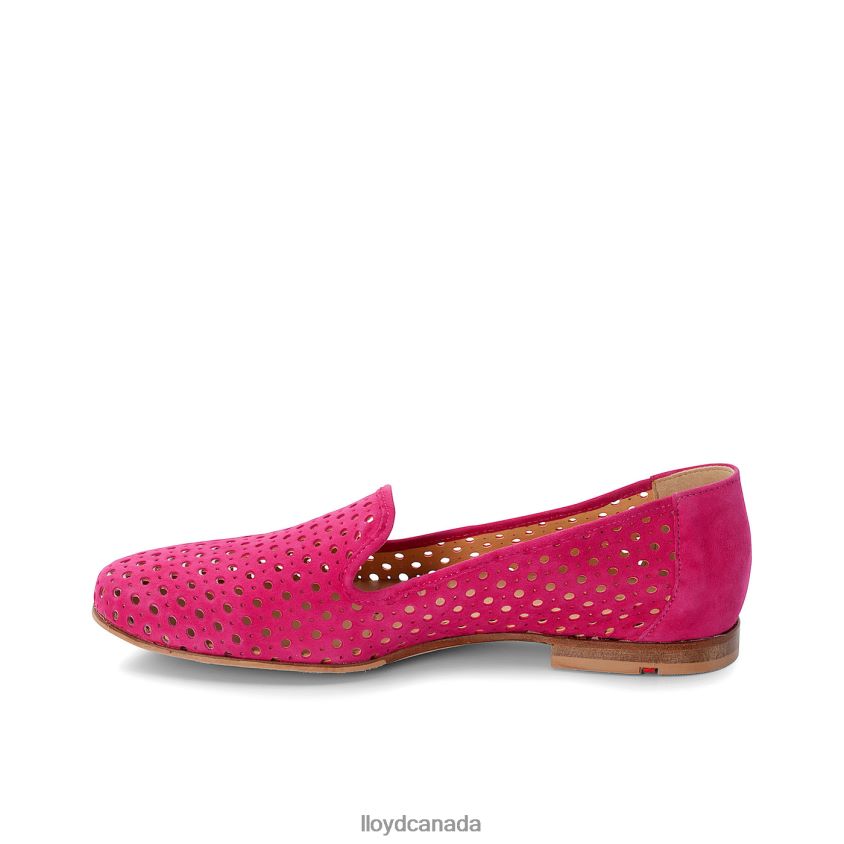 SUEDE SLIPPER LLOYD Women red R084ZF1141 Shoes