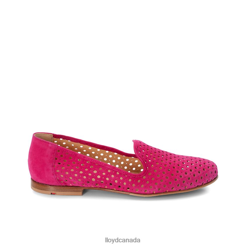 SUEDE SLIPPER LLOYD Women red R084ZF1141 Shoes