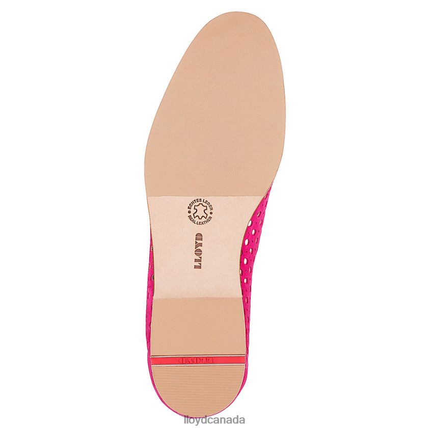 SUEDE SLIPPER LLOYD Women red R084ZF1141 Shoes