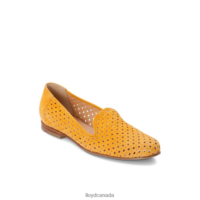 SUEDE SLIPPER LLOYD Women yellow R084ZF1149 Shoes