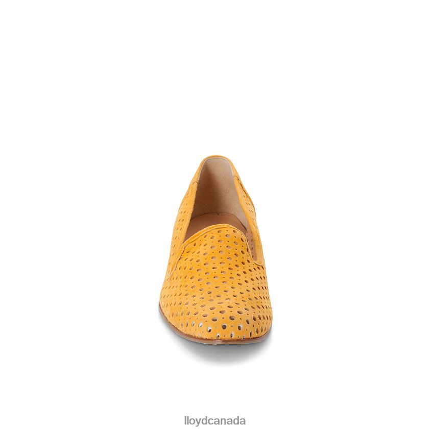 SUEDE SLIPPER LLOYD Women yellow R084ZF1149 Shoes