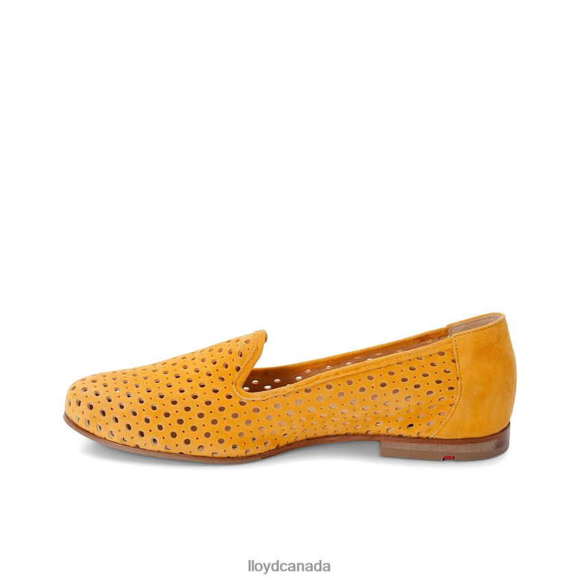 SUEDE SLIPPER LLOYD Women yellow R084ZF1149 Shoes