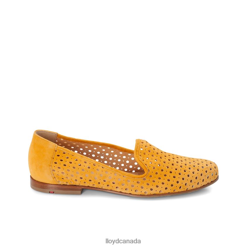 SUEDE SLIPPER LLOYD Women yellow R084ZF1149 Shoes
