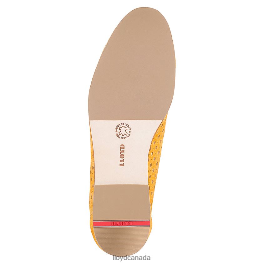 SUEDE SLIPPER LLOYD Women yellow R084ZF1149 Shoes