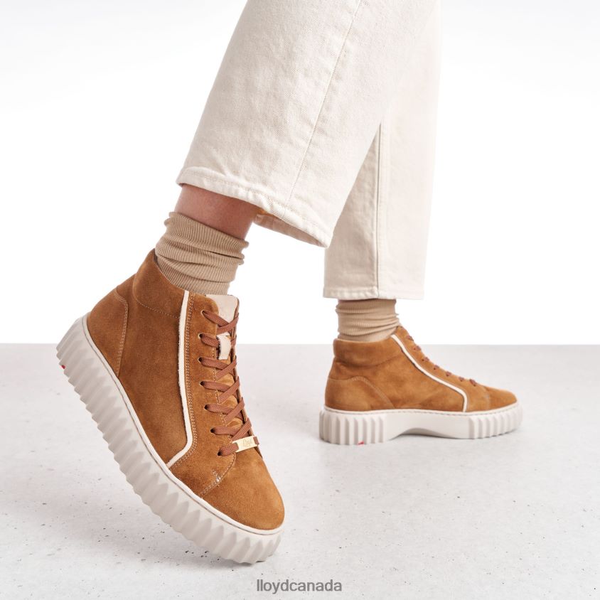 HIGH TOP SNEAKERS LLOYD Women brown R084ZF771 Shoes