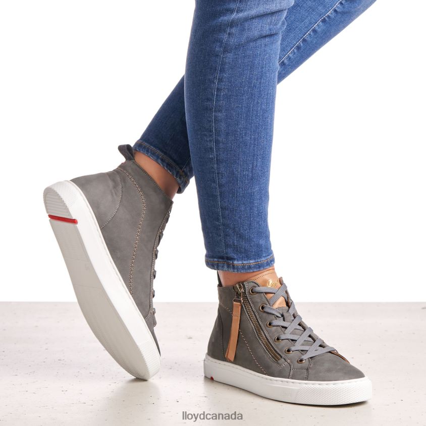 HIGH TOP SNEAKERS LLOYD Women grey R084ZF873 Shoes