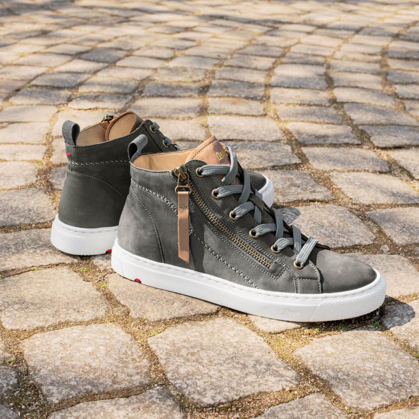 HIGH TOP SNEAKERS LLOYD Women grey R084ZF873 Shoes