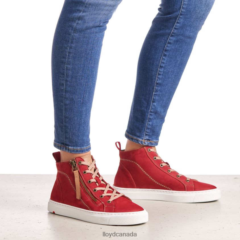 HIGH TOP SNEAKERS LLOYD Women red R084ZF860 Shoes