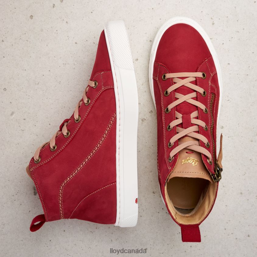 HIGH TOP SNEAKERS LLOYD Women red R084ZF860 Shoes